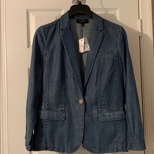 Talbots Jean Blazer
